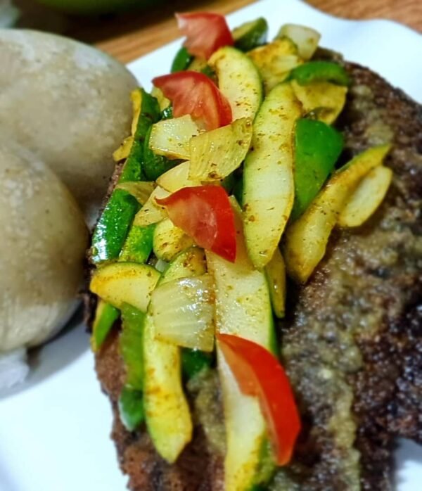 Grilled Tilapia With Banku