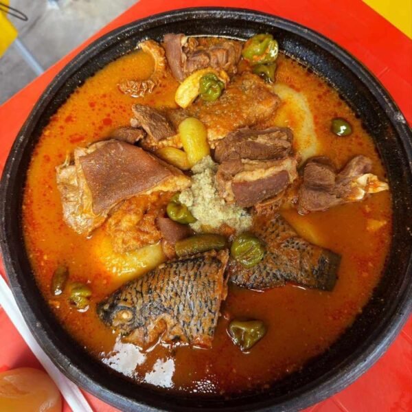 Fufu with Towel