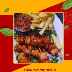 Fried Yam with Yam Pork